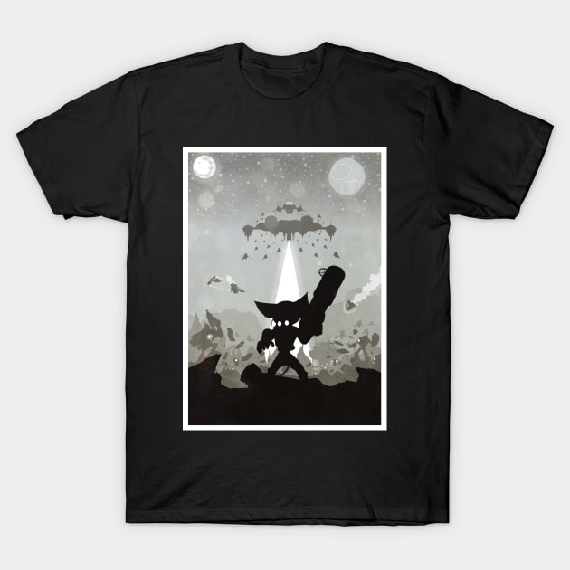 Ratchet and Clank - Showdown T-Shirt by MegacorpMerch